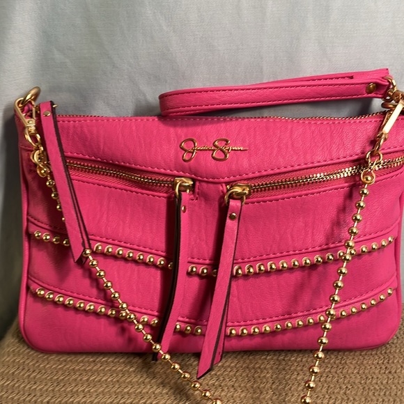 Jessica Simpson Pink Crossbody Bag - Picture 1 of 6